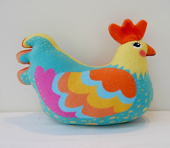 Peluche poule