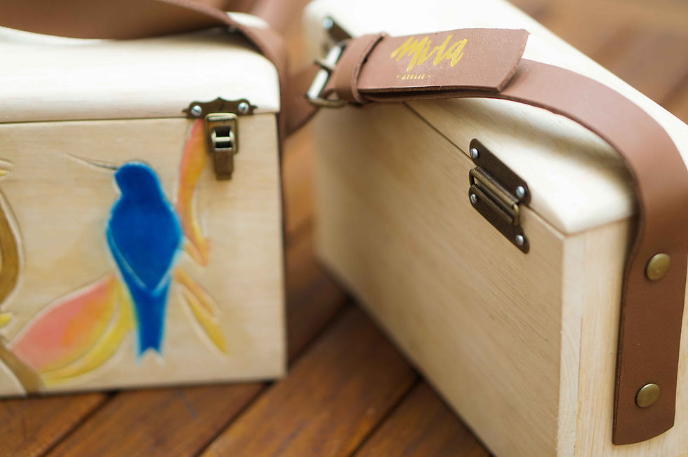 Miniatura: Bolsa Passarinho Caiçara