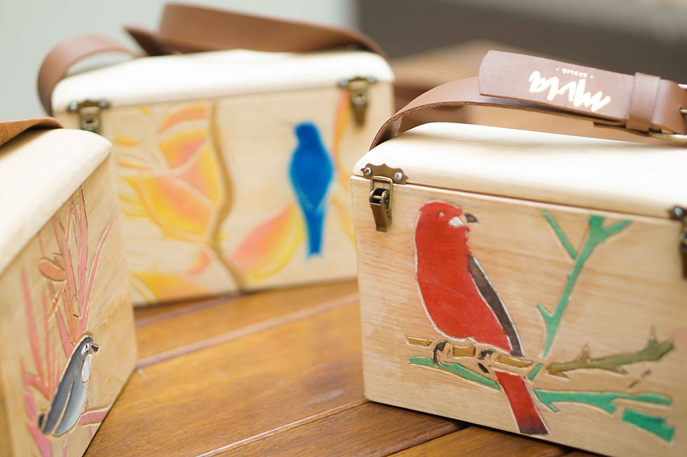 Miniatura: Bolsa Passarinho Caiçara