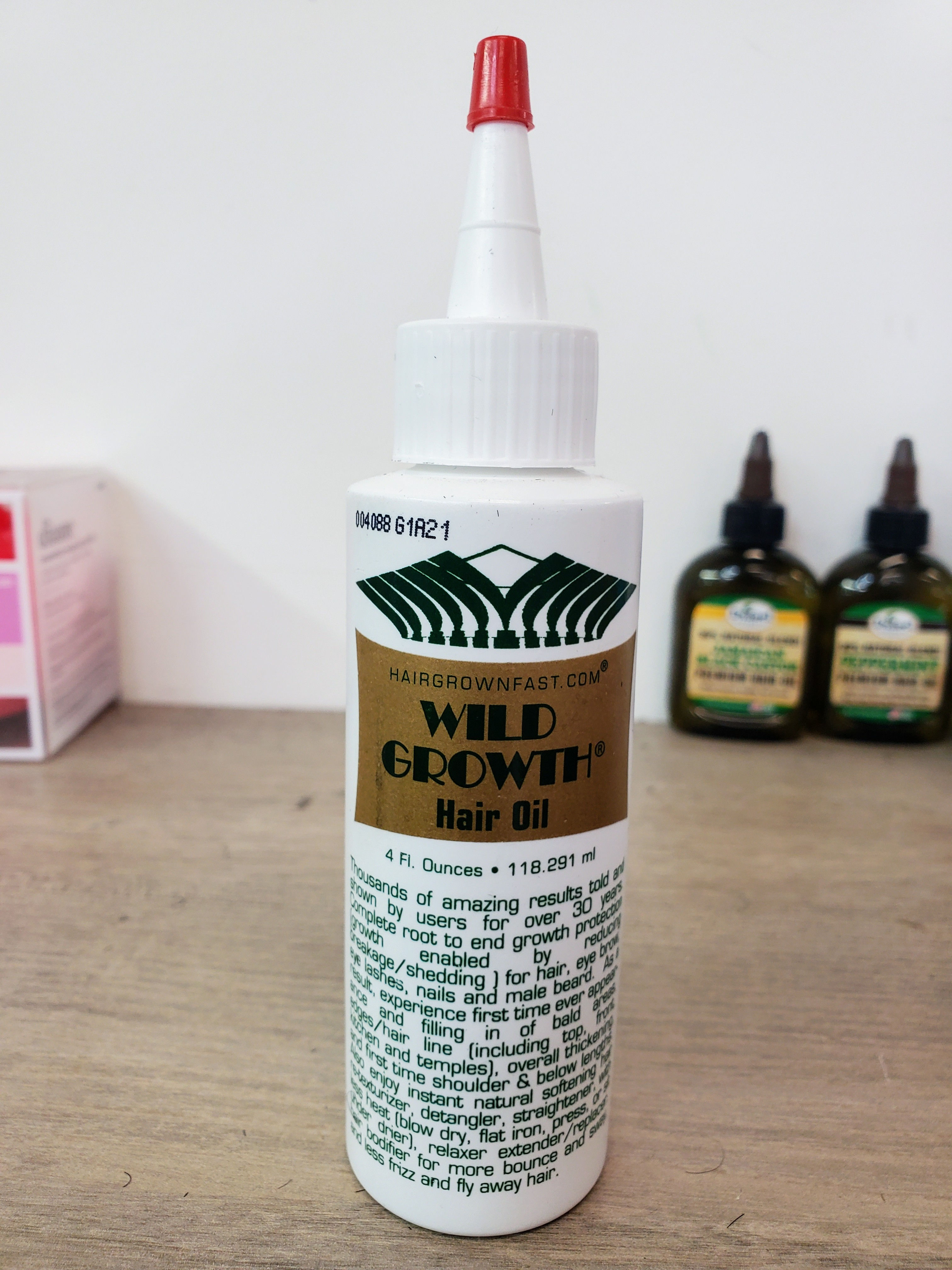 Wild hair growth oil