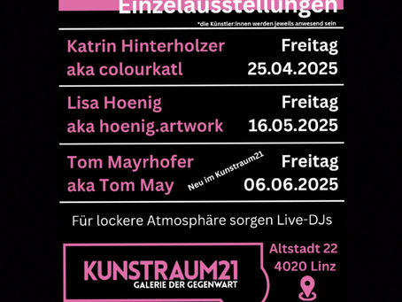 Laufende Ausstellung im Kunstraum 21
