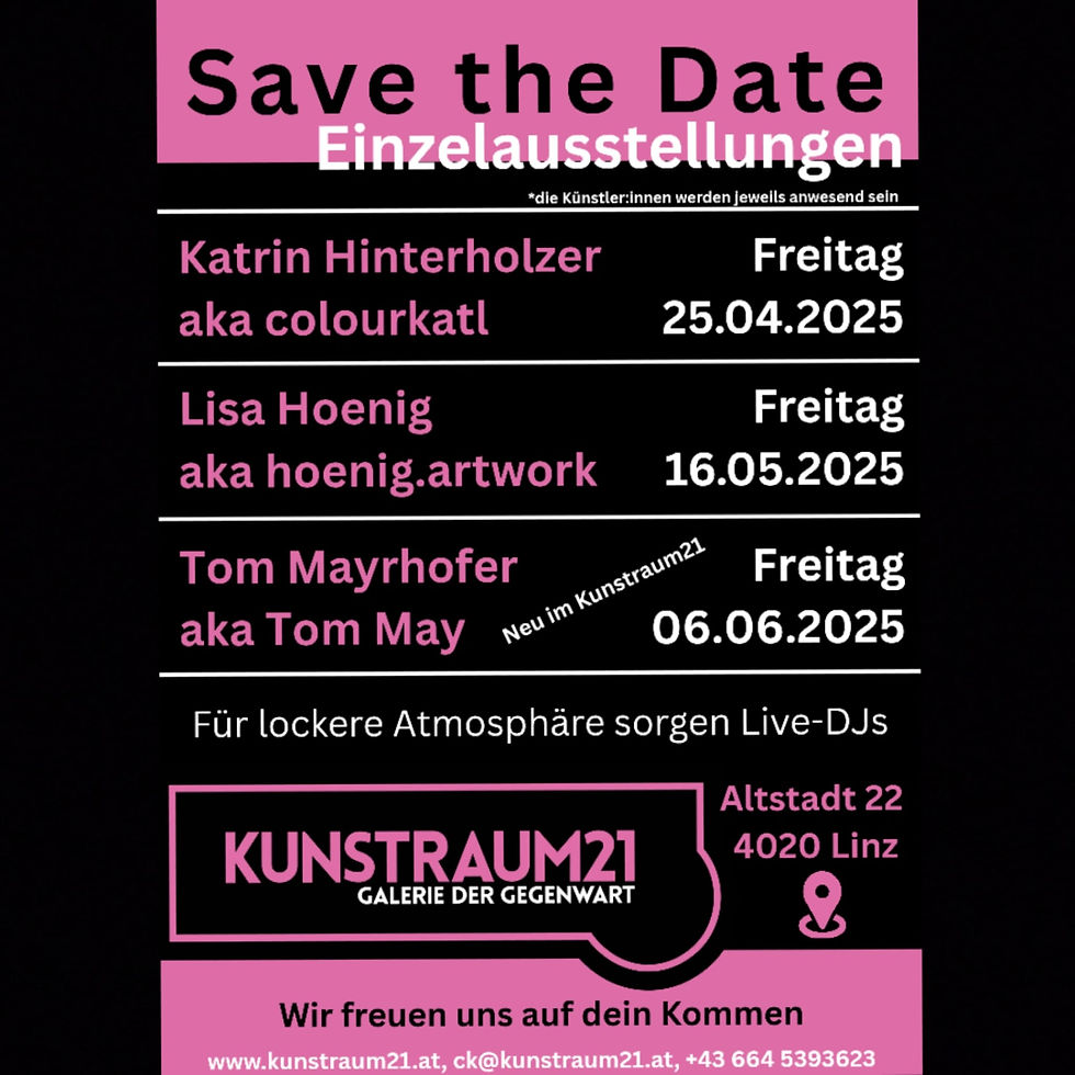 Current exhibition at Kunstraum21