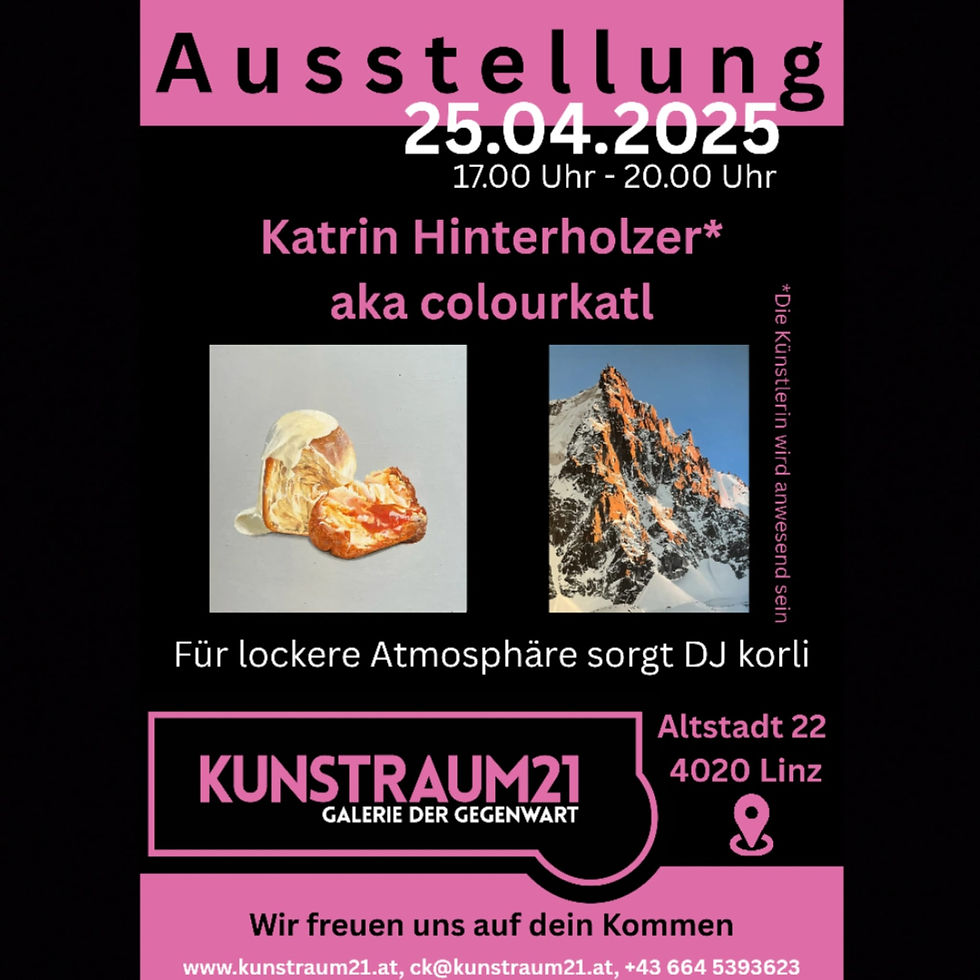 Katrin Hinterholzer - Colourkatl Evening at Kunstraum21