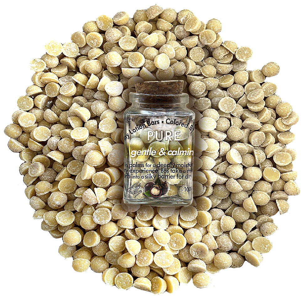 Thumbnail: Plastic-free glass packaging for organic natural lotion bars