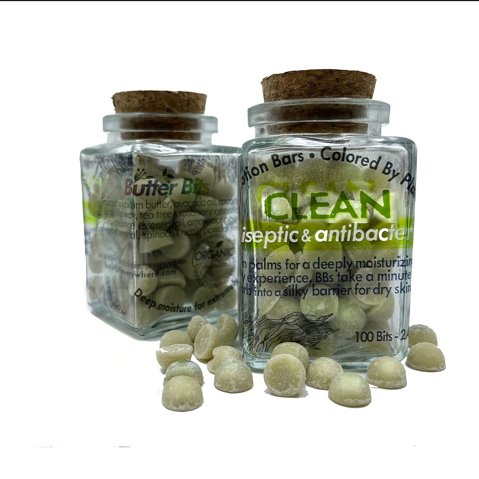 Thumbnail: Refill hard lotion bars in glass jar