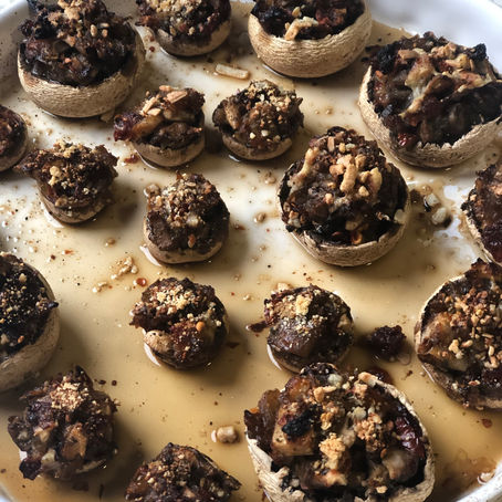 Champiñones rellenos