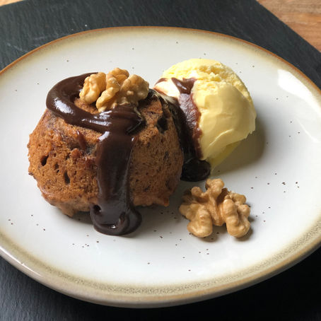 Sticky toffee pudding