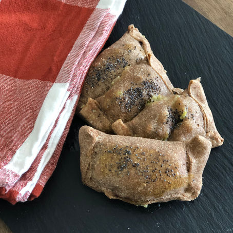 Empanadas integrales de arvejas