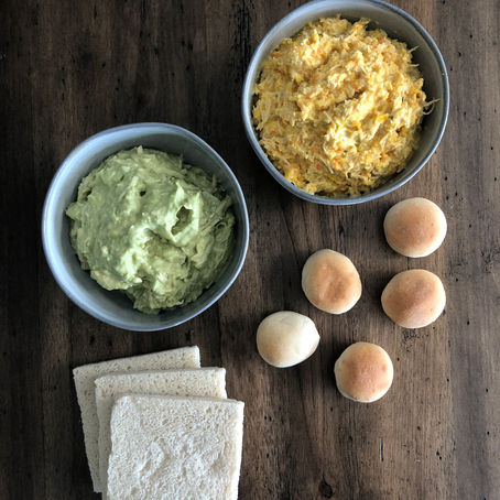 Pasta ave pimentón y ave palta thermomix