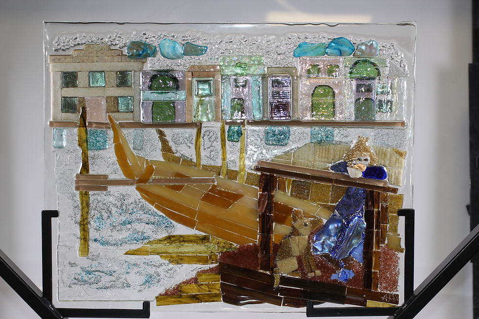 Venice art glass mosaic
