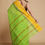 Thumbnail: pure cotton Tant saree with solid Border (light green).