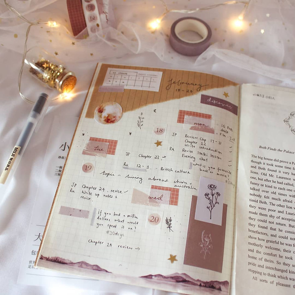 Thumbnail: Warm Beige - Numbers Washi Tape