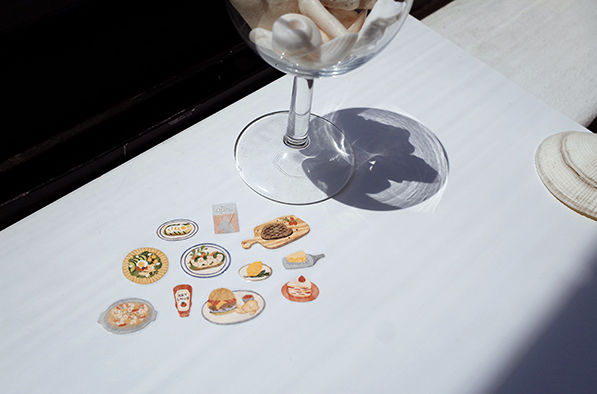 Thumbnail: Suatelier Stickers No.1090 - Food Trip #1