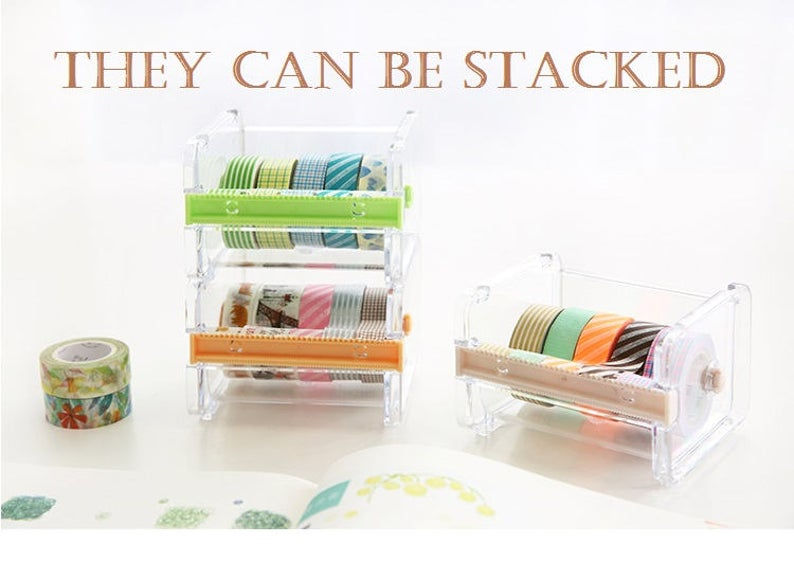 Thumbnail: Stackable Washi Tape Dispenser