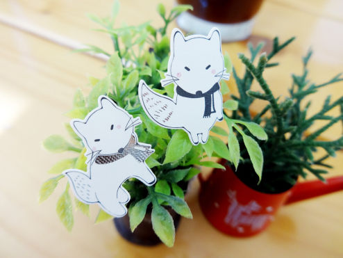 Thumbnail: Love Arctic Stickers - Sonia J Design No.2009