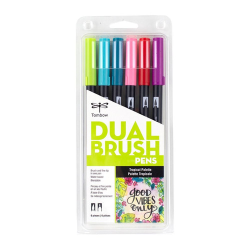 Tombow Dual Brush Best Colored Pens For Bullet Journal Bullet