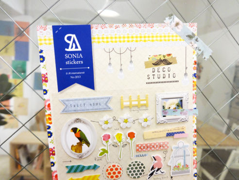 Thumbnail: Deco Studio Stickers - Sonia J Design No.2013