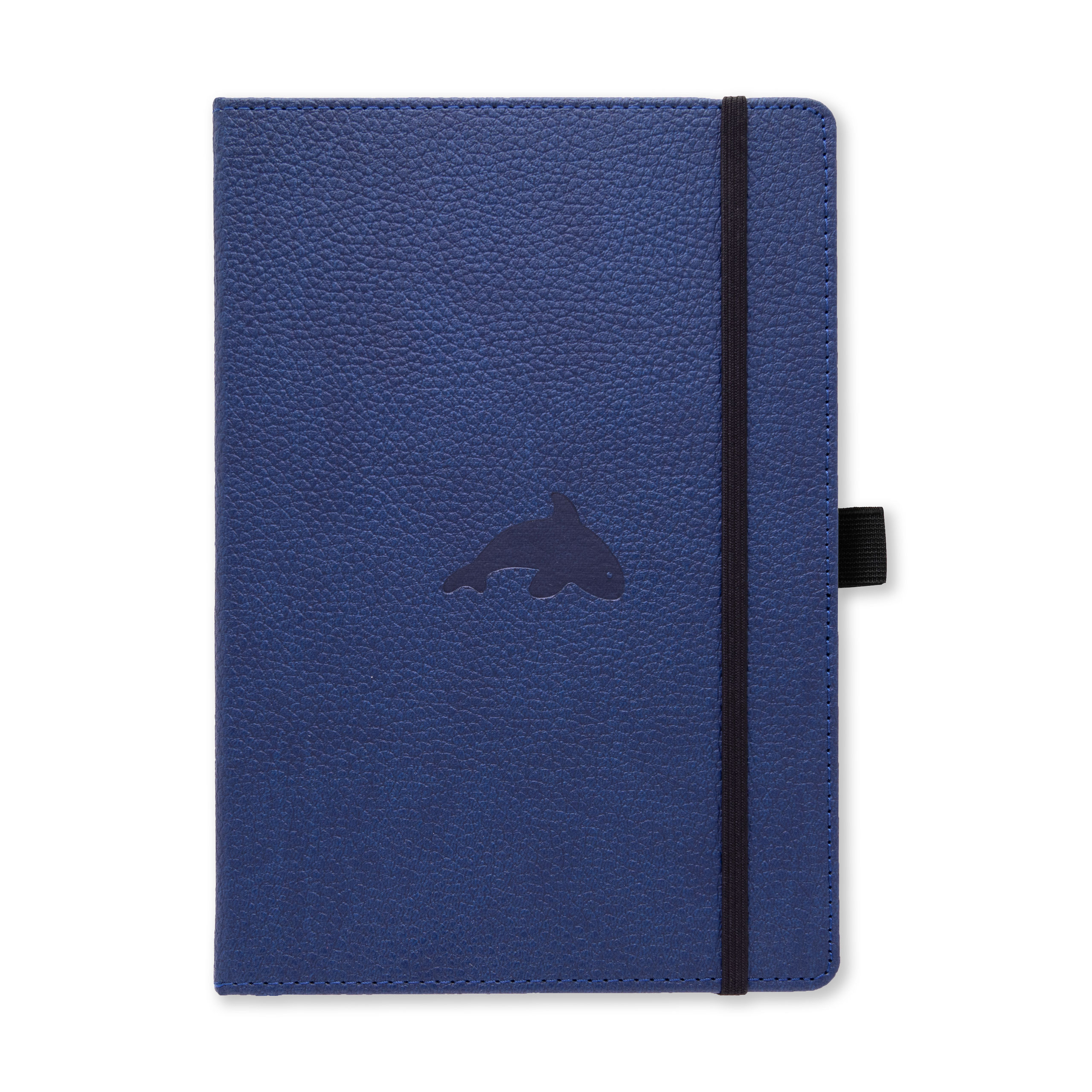Dingbats* Wildlife A5+ Dot Grid Notebook - Blue Whale