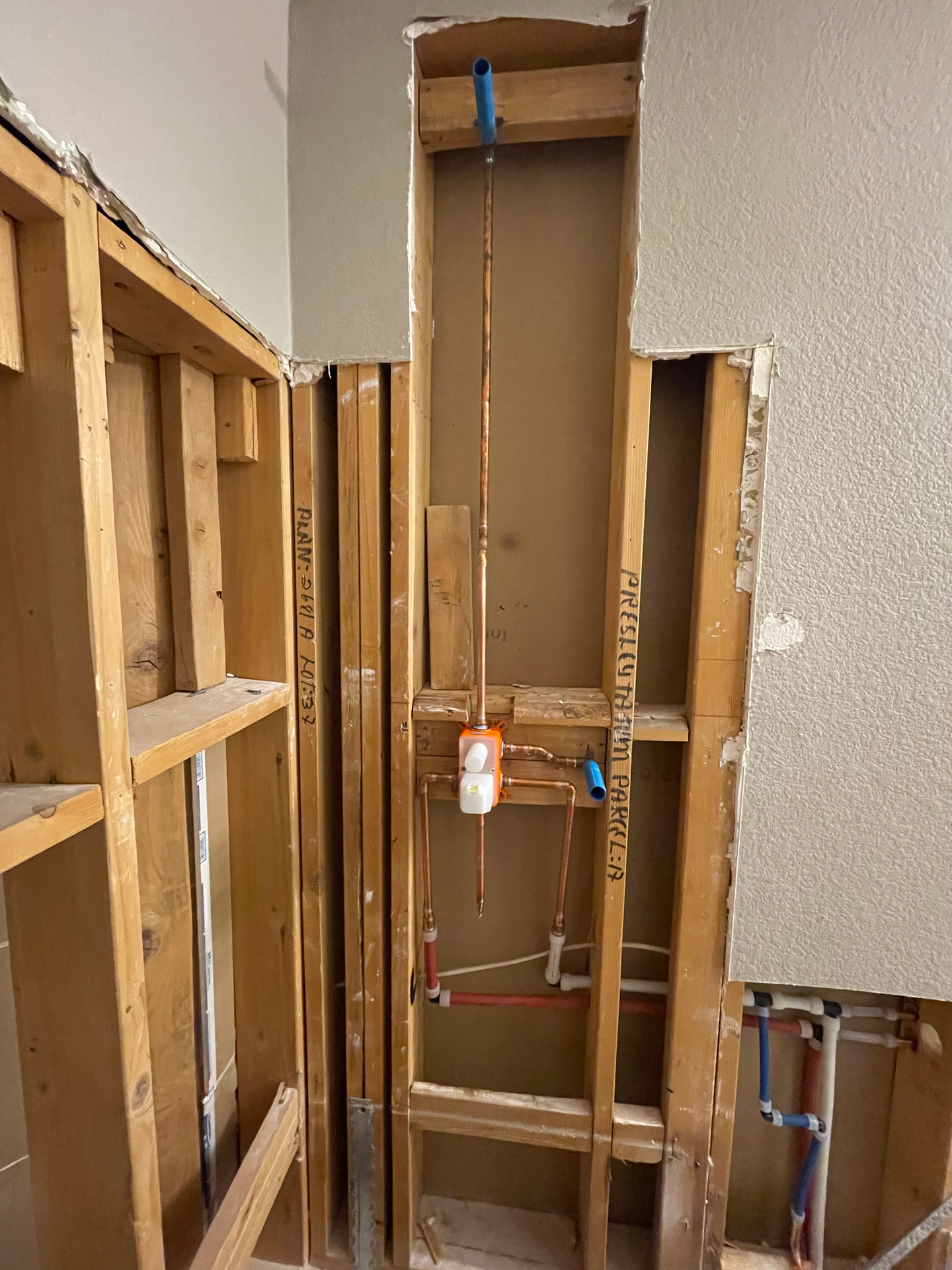 Shower Valve Rough-In