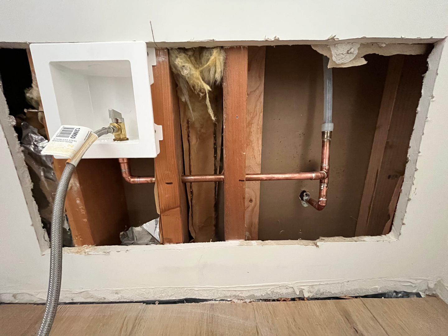 Ice-Maker Box Installation