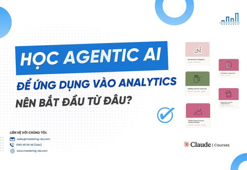 Học Agentic AI Để Ứng Dụng Vào Analytics: Lộ Trình 5 Khóa Học Nền Tảng Từ Cơ Bản Đến Nâng Cao