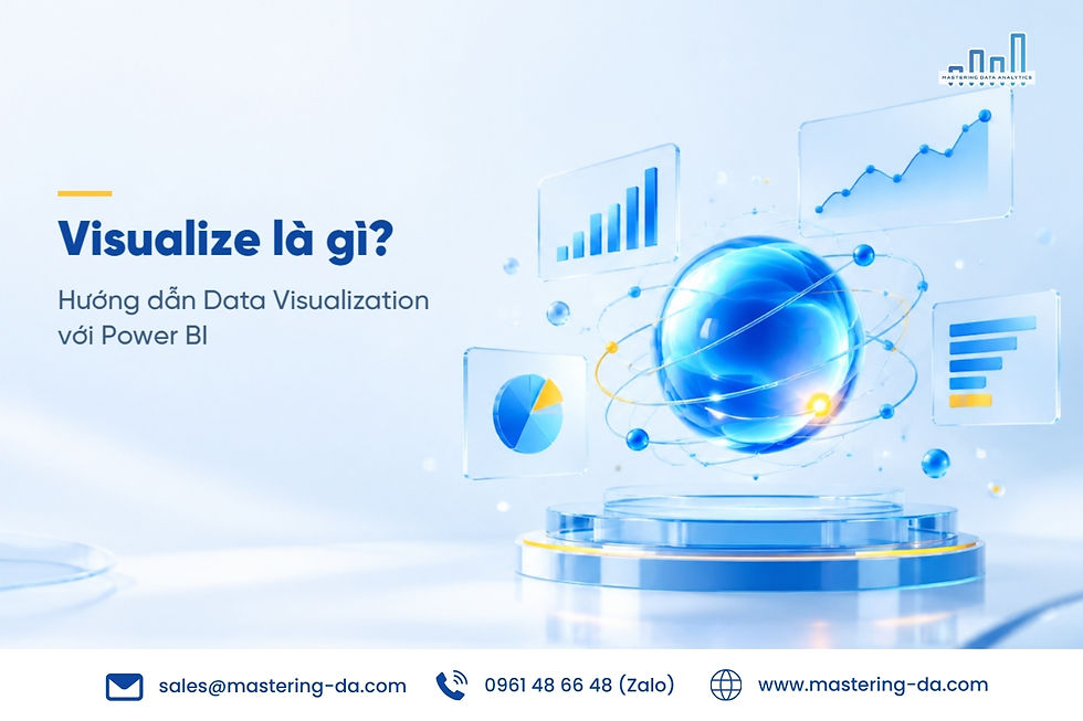 Visualize là gì? Hướng dẫn Data Visualization với Power BI