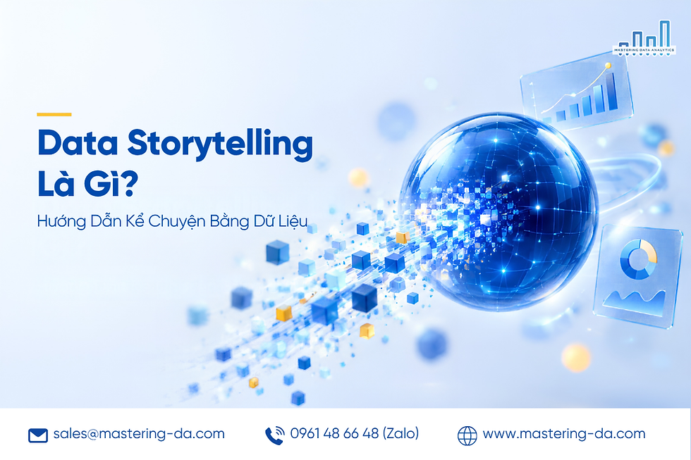 Data Storytelling Là Gì? Cách Kể Chuyện Bằng Dữ Liệu Trong Công Việc