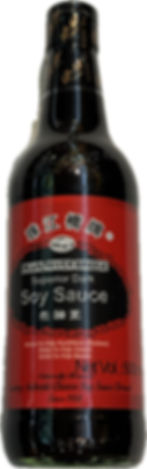 Botella de salsa soja 500ml
