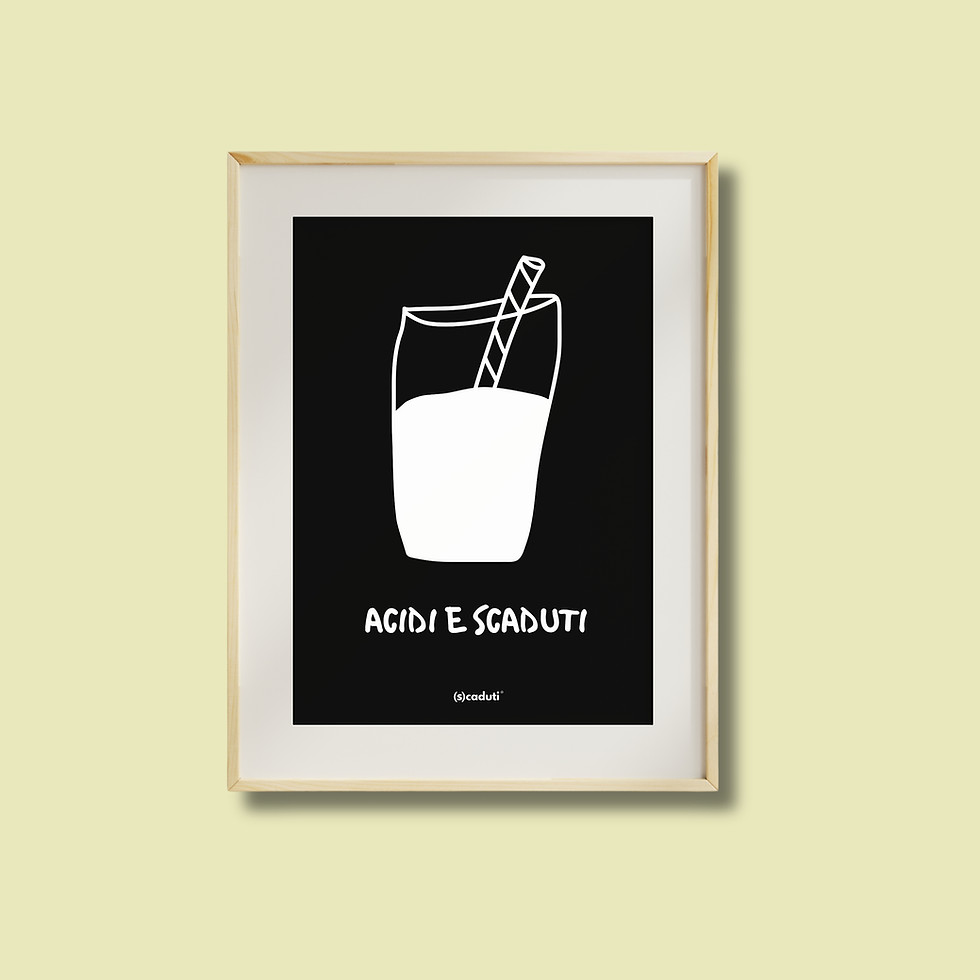 Miniatura: ACIDI E SCADUTI - Poster A4