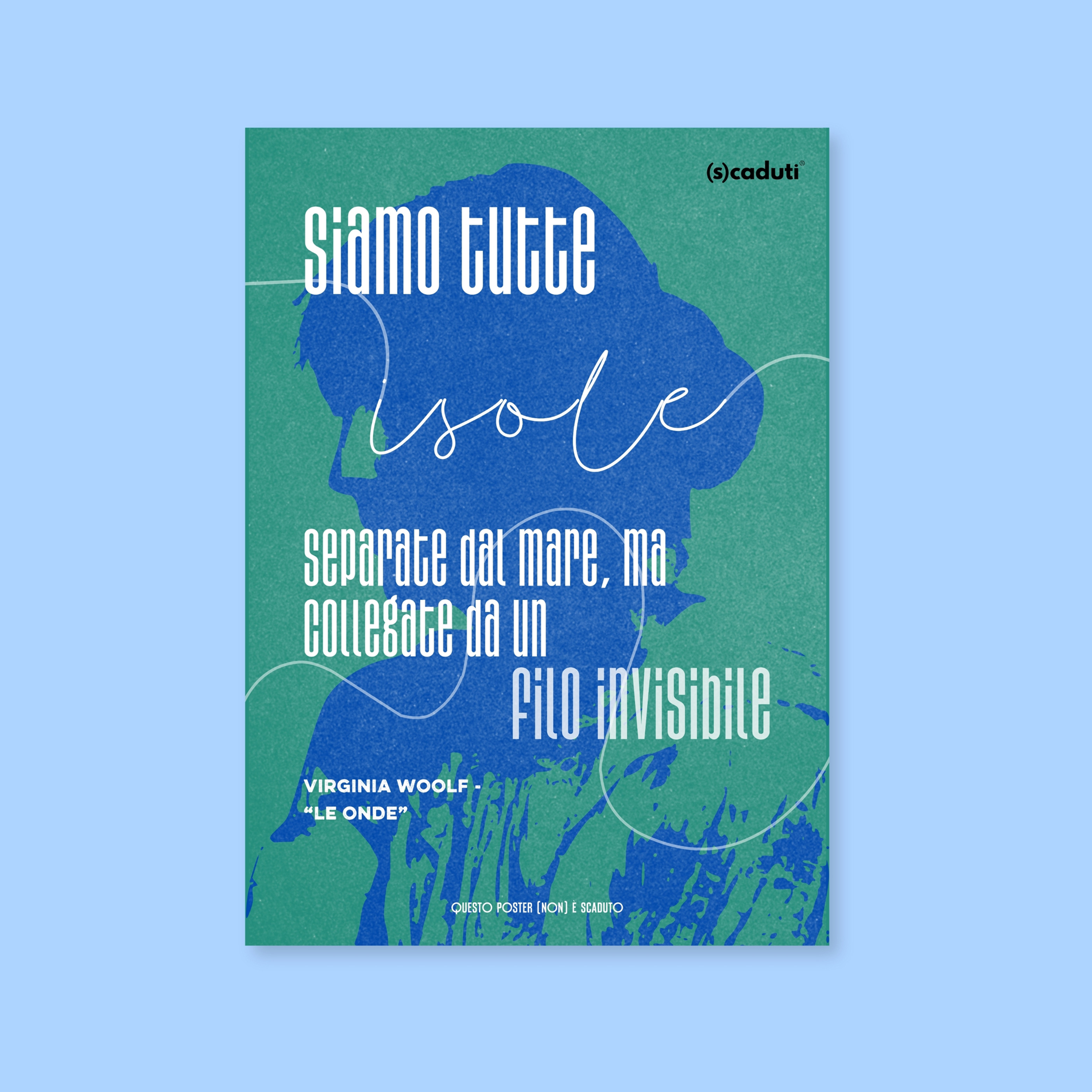 VIRGINIA WOOLF - Poster 50x70