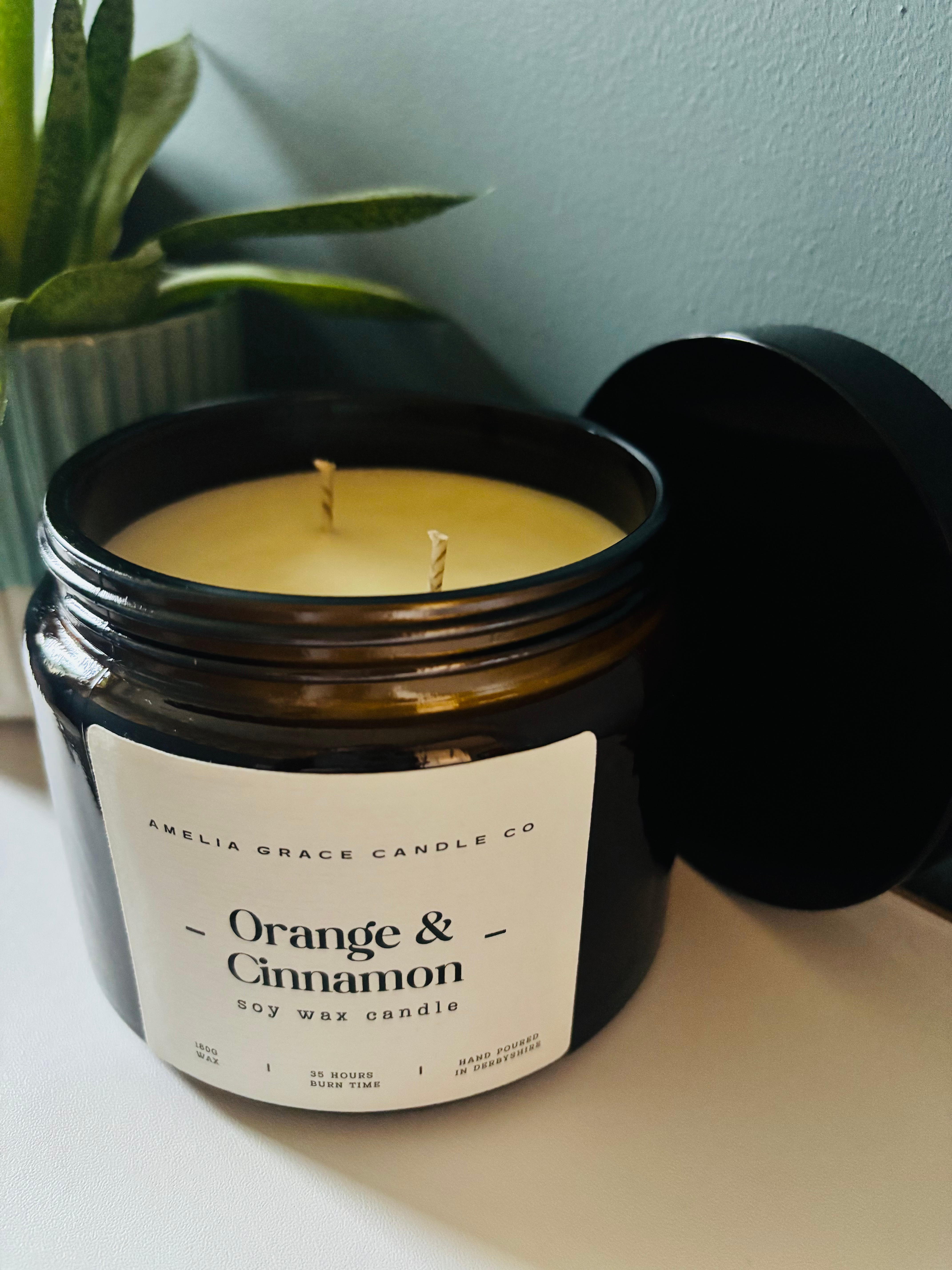 Orange & Cinnamon 50cl Soy Candle
