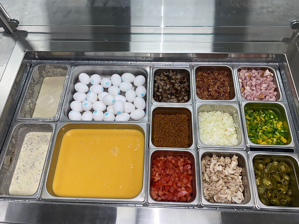 Omelette Action Station