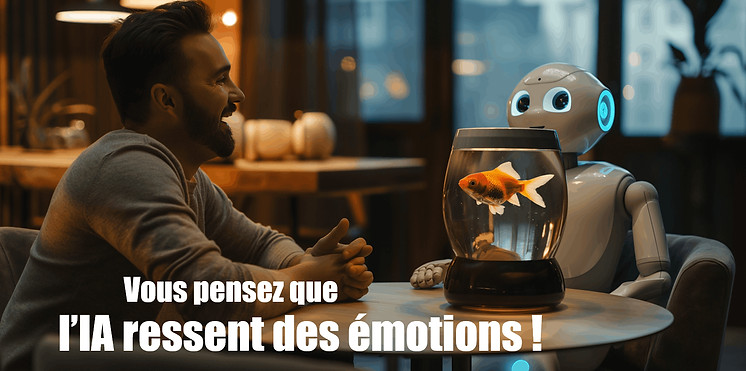 Vous pensez que l'IA ressent des émotions !