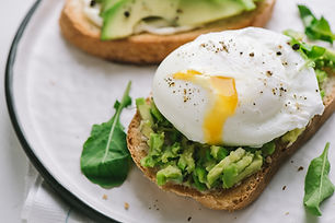 Sandwich poché Egg