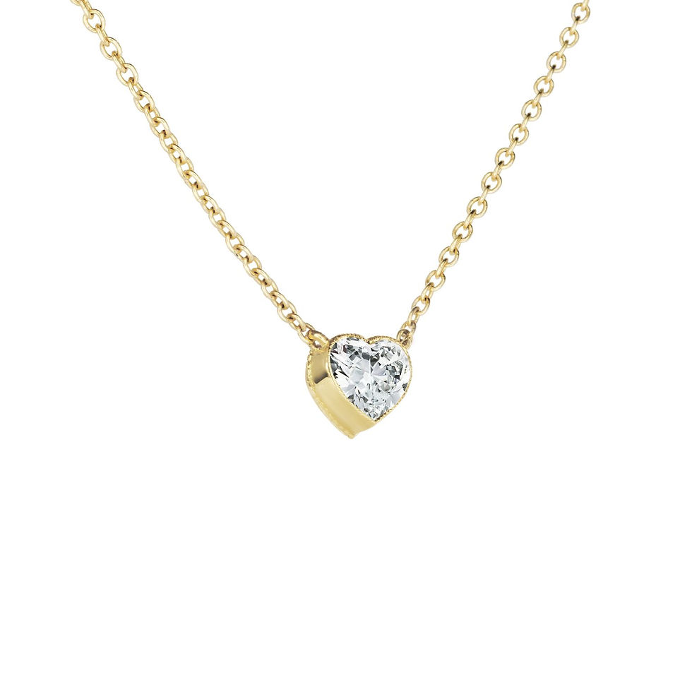 Thumbnail: Heart Diamond Pendant