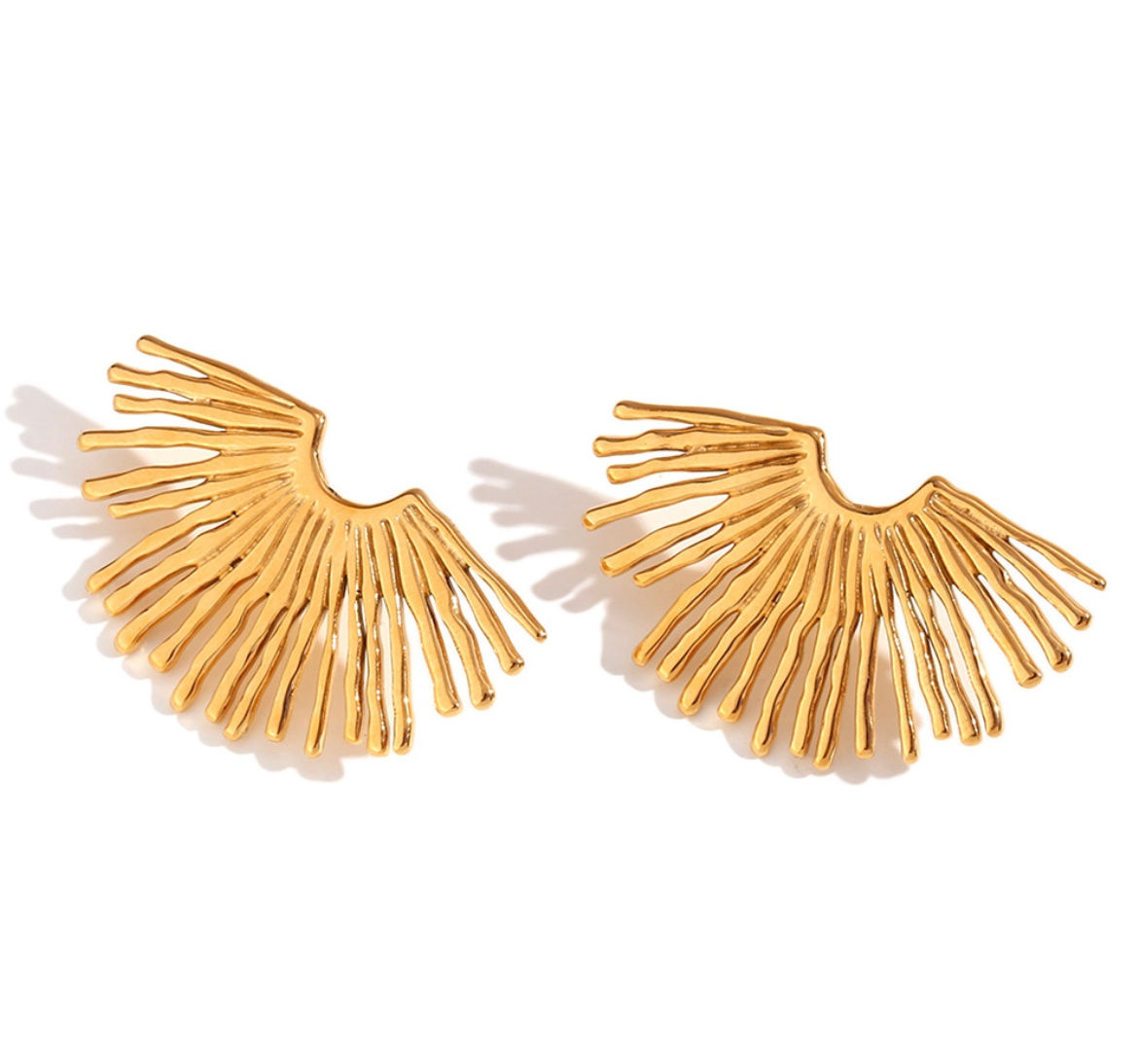 Icarus Earrings Gold