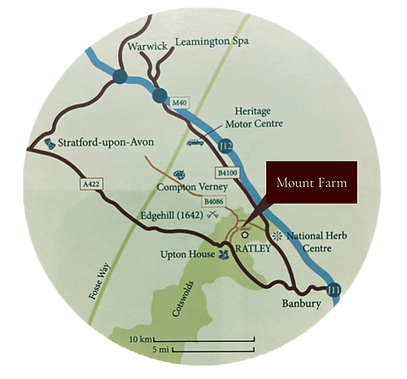 map of area local to Mount Farm bed and breakfast