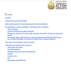 Crowdsourced advice on COVID-19