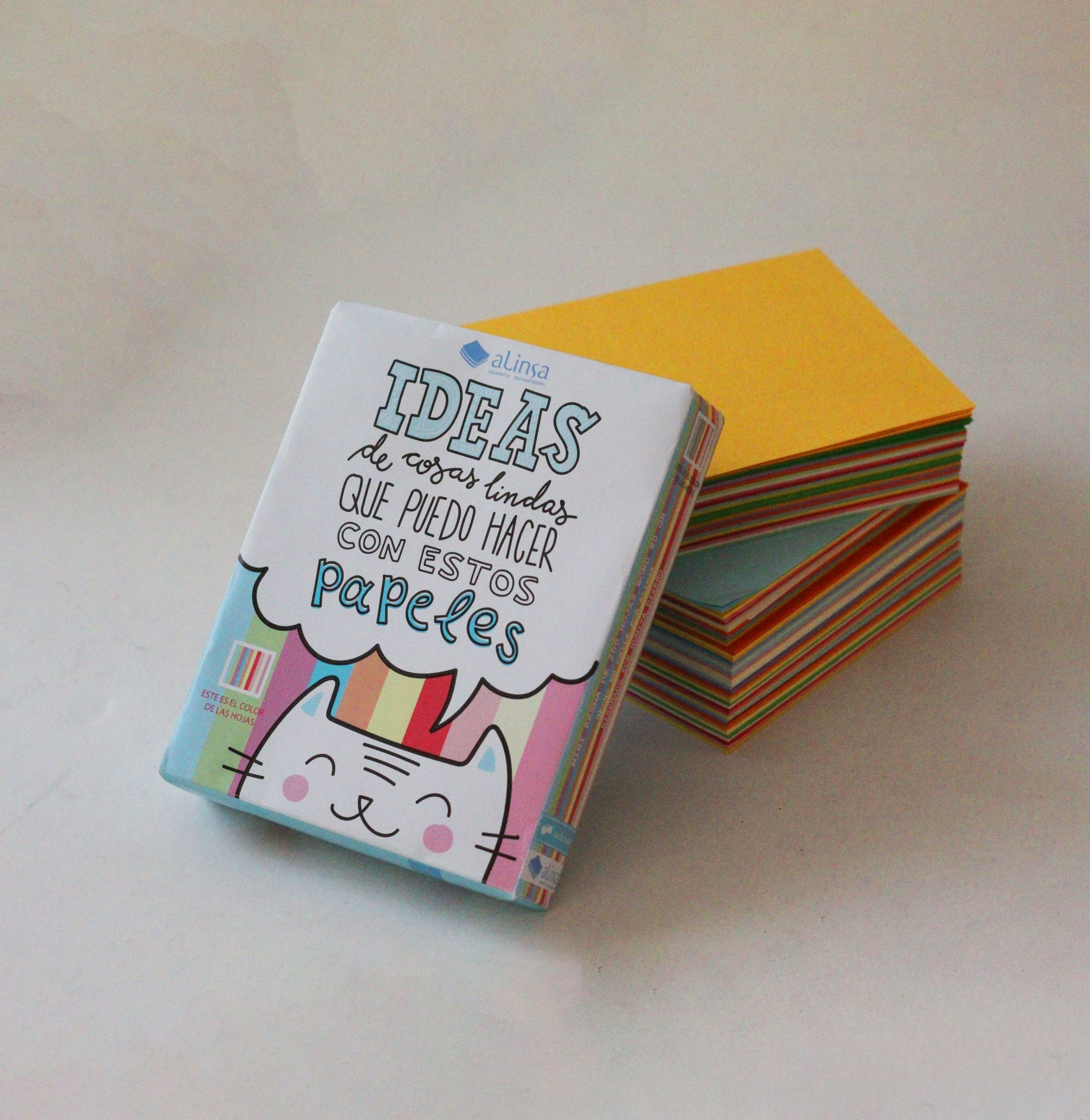 Mini Resma Multicolor 200 hjs/ 10 colores