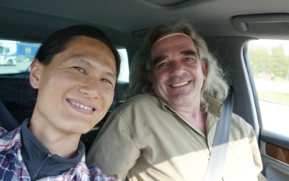 第一個給我便車的Bernd