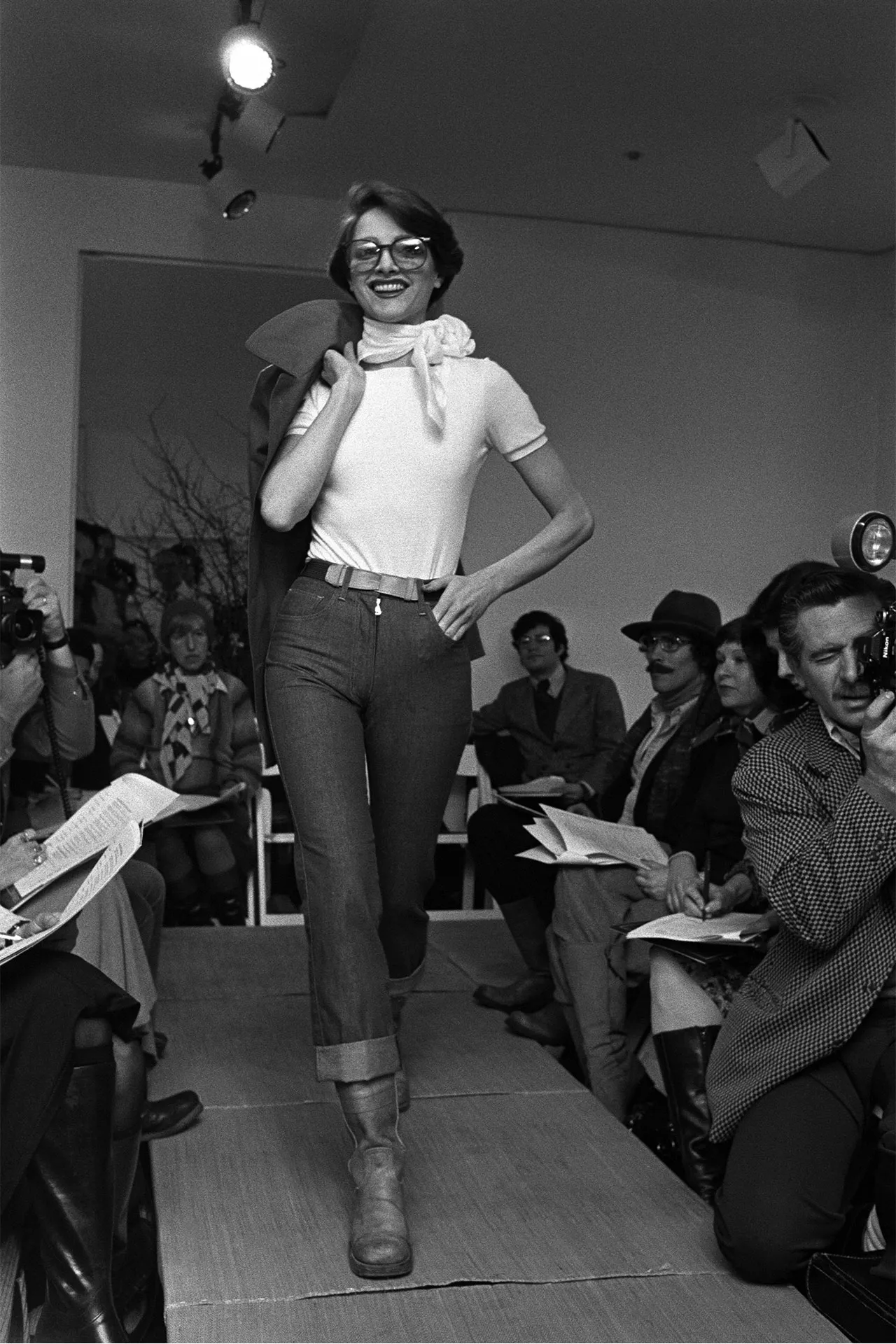 Calvin Klein, 1976, Vogue Encyclopedia Denim Jeans, Credit Rex