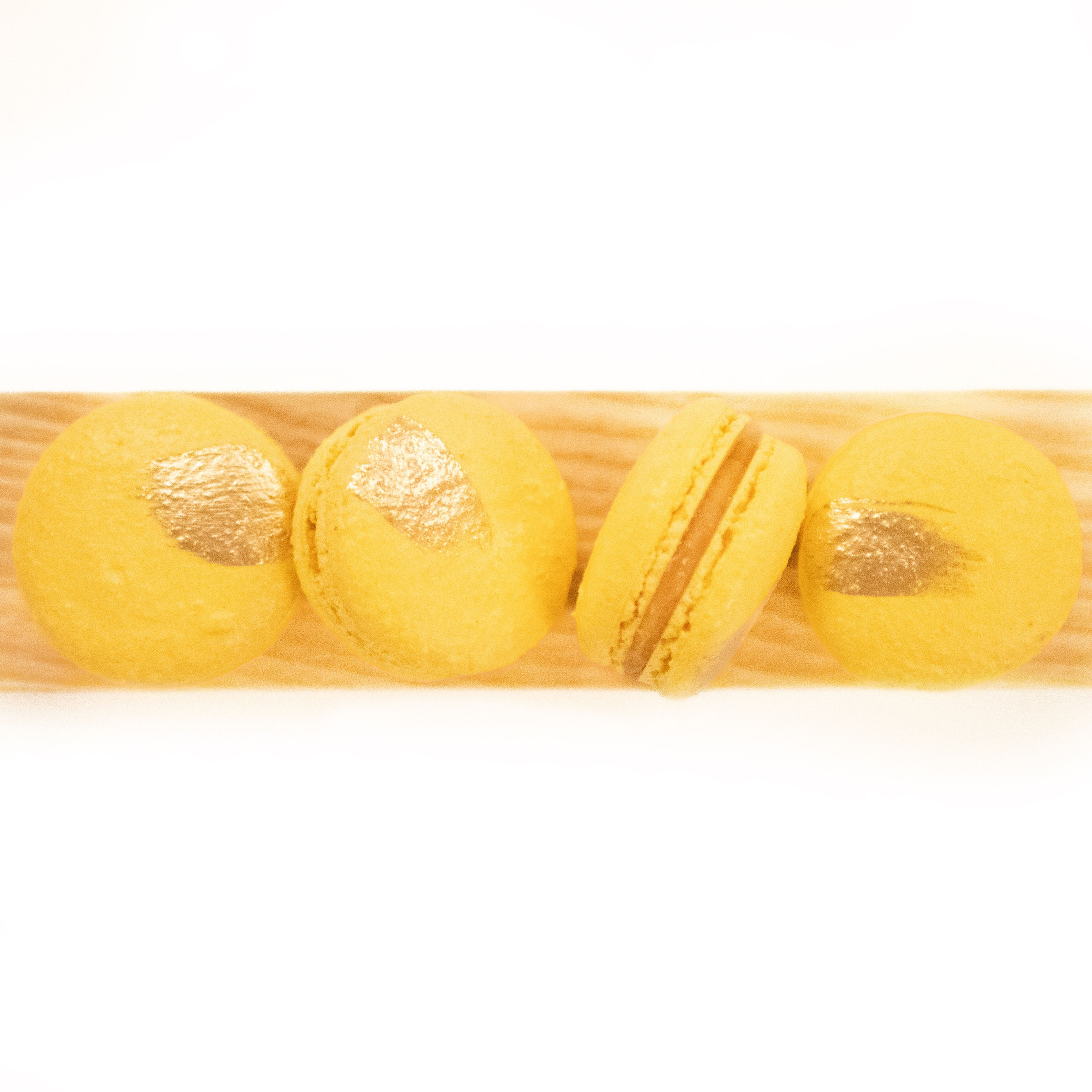 Bananas Foster Macarons