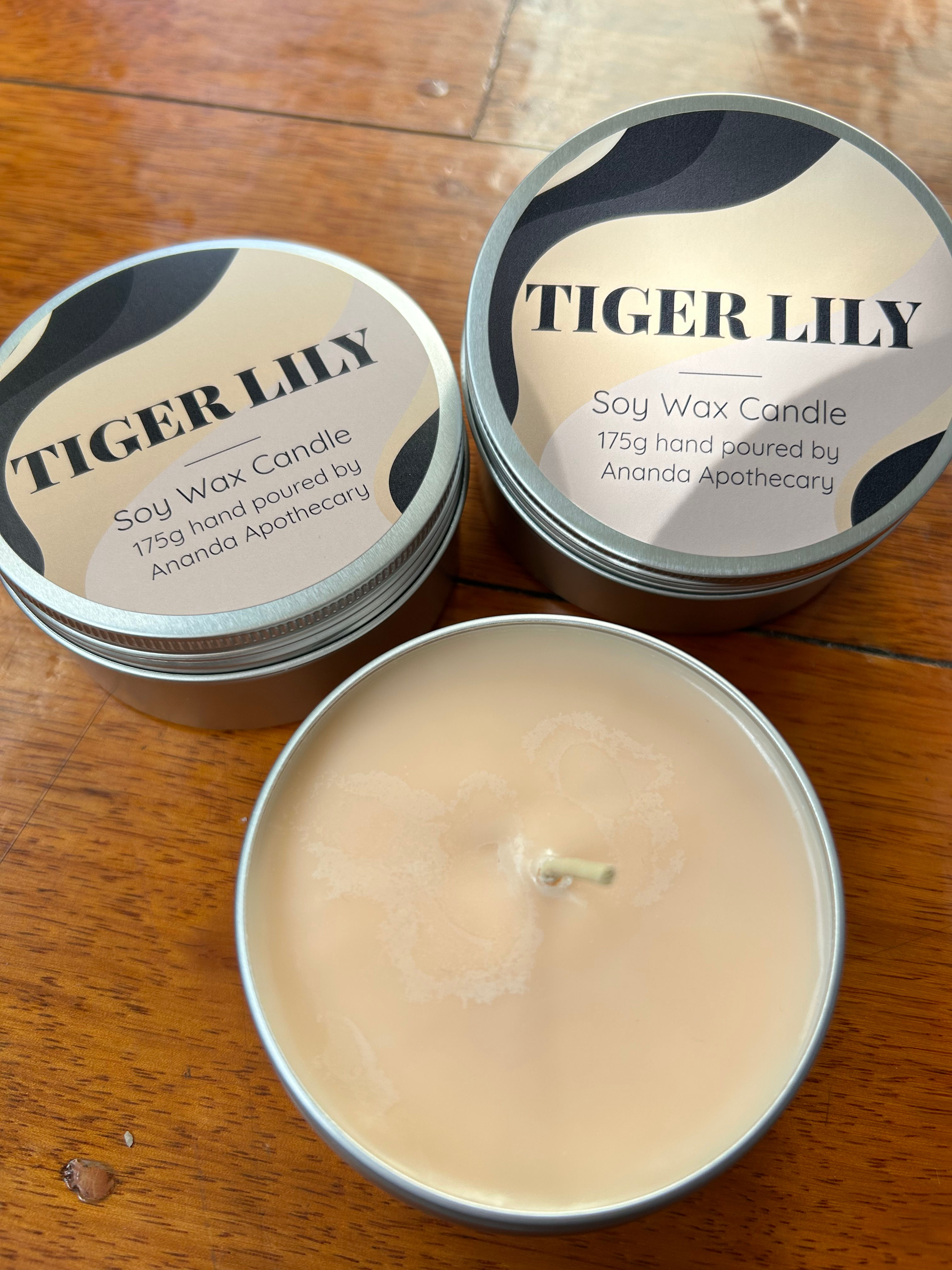 Tigerlily Soy Candle