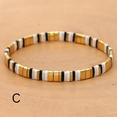 Thumbnail: Miyuki Tila Bead Bracelet