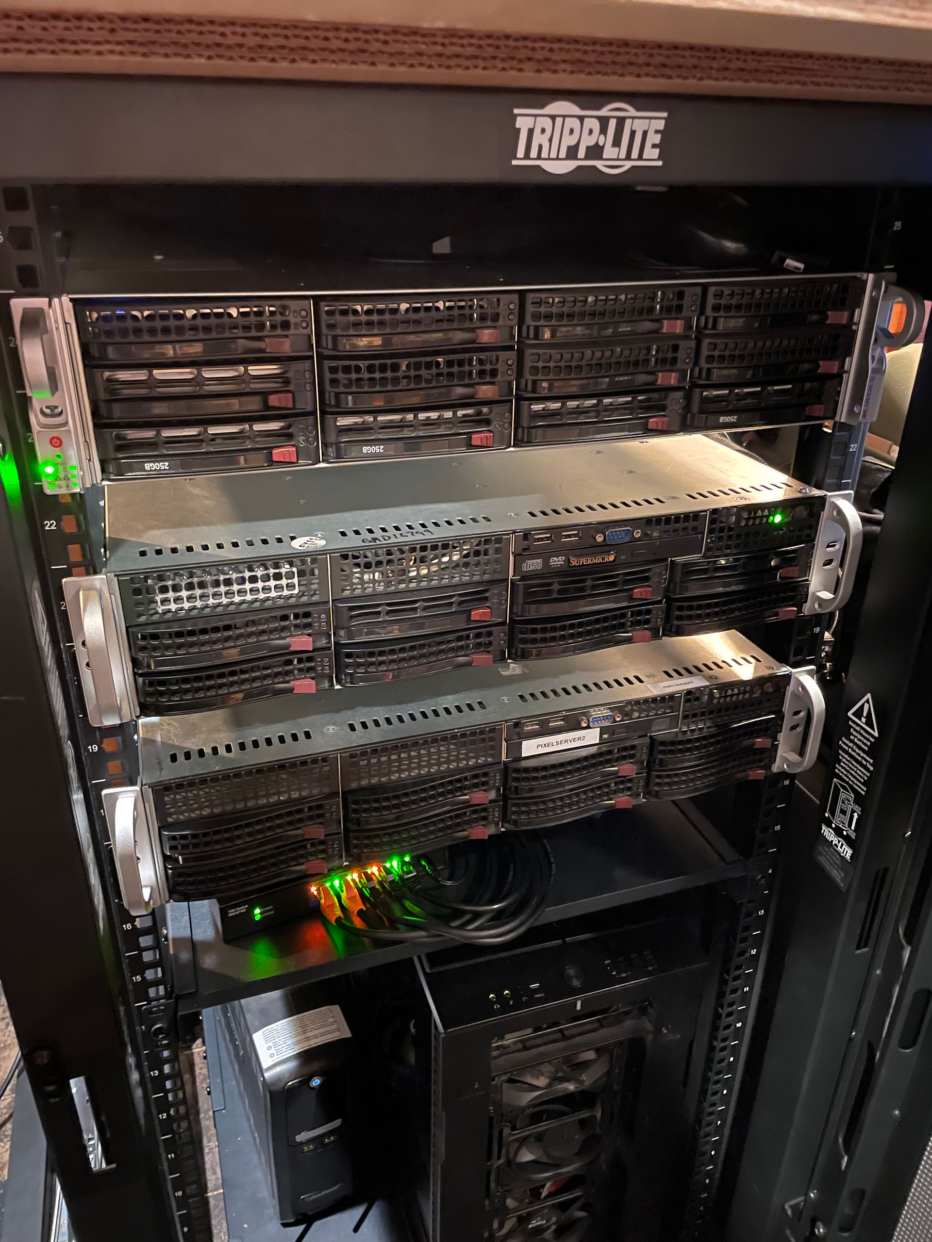 Early Chassis - SuperMicro 825s