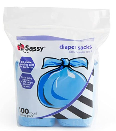Diaper Backs w/ Built-in Ties
