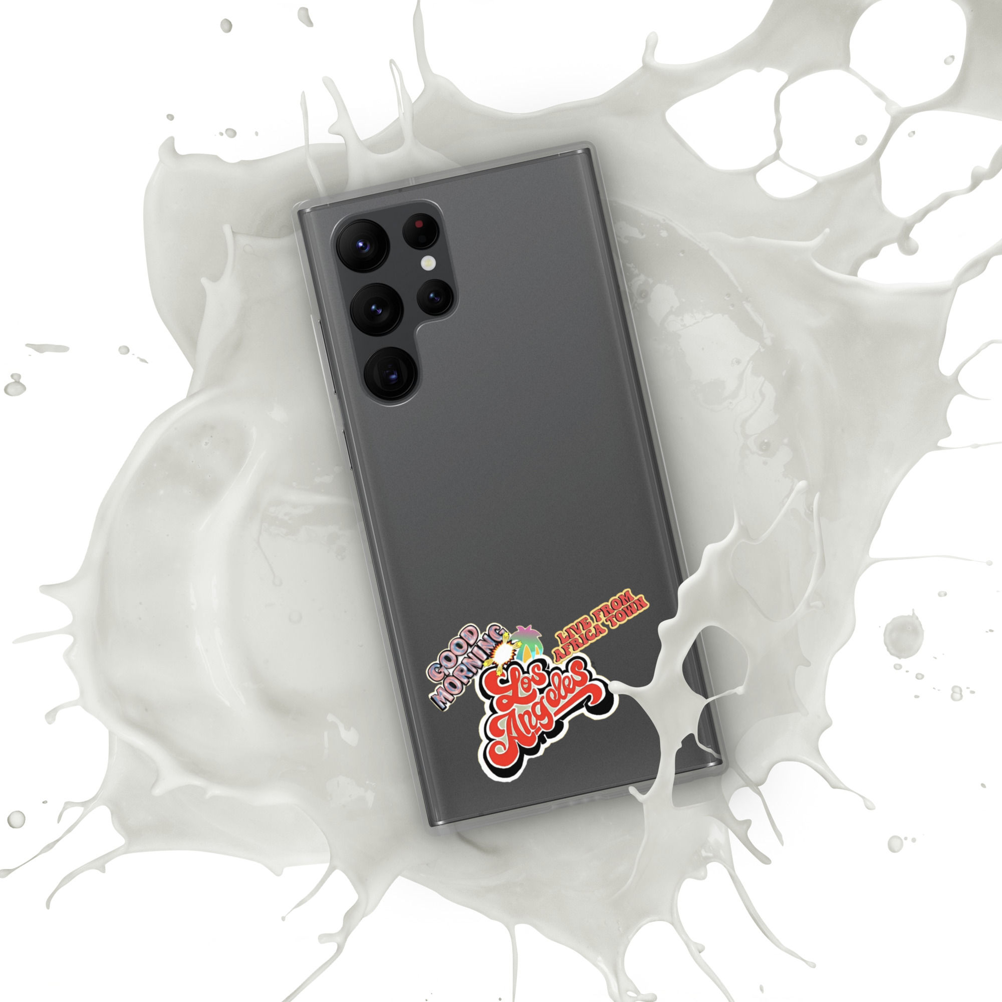 "GMFATLA" Clear Case for Samsung® in various colors