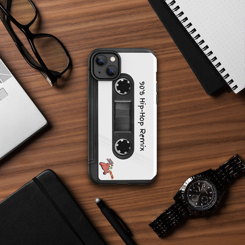 Thumbnail: '90's Hip-Hop Remix" Tough Case for iPhone® 11-15