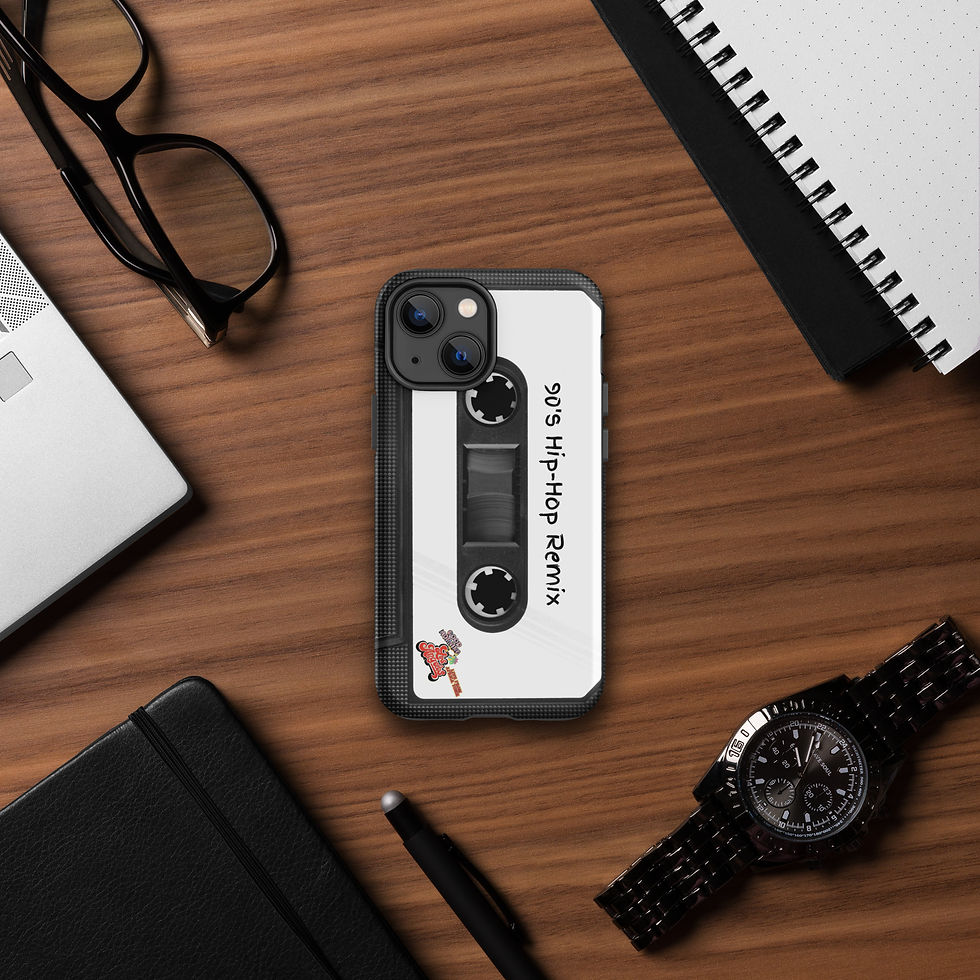 Thumbnail: '90's Hip-Hop Remix" Tough Case for iPhone® 11-15