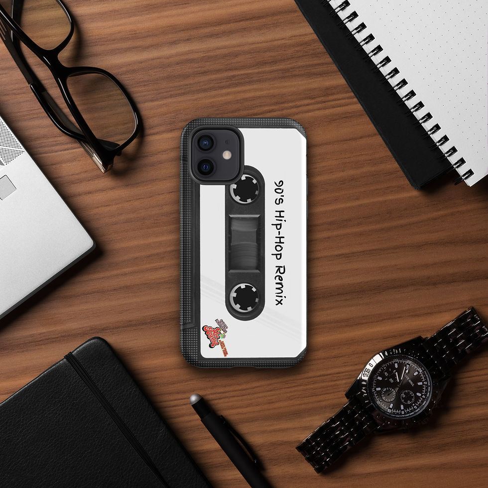 Thumbnail: '90's Hip-Hop Remix" Tough Case for iPhone® 11-15